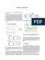 Buck Converter: 1 Theory of Operation