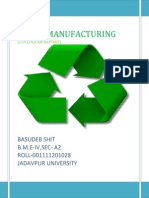 Green Manufacturing Report