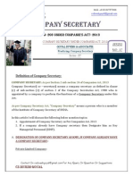 Company Secretary - Series - 37