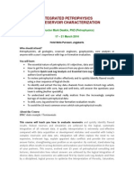 Integrated Petrophysics For Reservoir Characterization