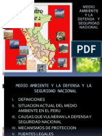 1.4 Seguridad y Defensa Nacional - Medio Ambiente 