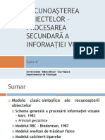 Curs 4 - 17.03.15 - Recunoasterea Obiectelor