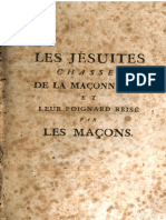 De Bonneville Nicolas - Les Jésuites Chassés de La Maçonnerie Et Leur Poignard Brisé Par Les Maçons PDF