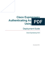 Cisco Expressway Authenticating Accounts Using LDAP Deployment Guide X8 5