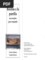 Recetas A La Parrilla