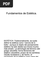 Fundamentos de Estética