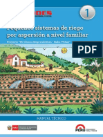 Pequeños Sistemas de Riego Por Aspercion A Nivel Familiar PDF