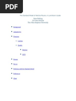 The Standard Model of Particle Physics