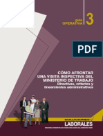 016 Cómo Afrontar Una Visita Inspectiva Del Ministerio de Trabajo PDF