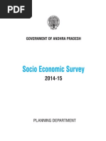 A P Socio Economic Survey 2014-2015