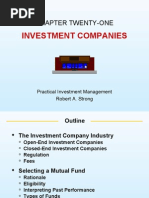 Practical Investment Management by Robert.A.Strong Slides ch21