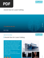 Assist Gas For Laser Cutting: For Internal Use Only