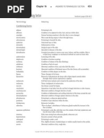 Answers To Terminology Section