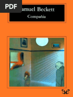 Compania - Samuel Beckett