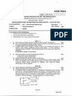 Machine Design I - ME501 - Sup 011