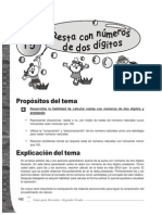 Guia para Docentes Matematicas 2 - Tema 5 - Resta Con Numeros de Dos Digitos