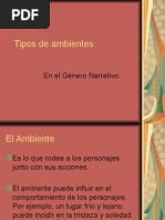 Tipos de Ambientes