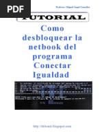 Como Desbloquear La Netbook Del Programa Conectar Igualdad