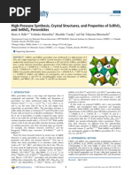 Inorganic Chemistry Volume Issue 2013 (Doi 10.1021/ic401760m) Belik, Alexei A. Matsushita, Yoshitaka Tanaka, Masahiko Takay - High-Pressure Synthesis, Crystal Structures, and Properties of ScRhO PDF