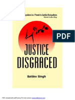 Justice Disgraced By: Baldev Singh