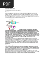 Mesin Stirling 1