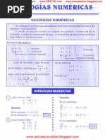 Analogias Numericas