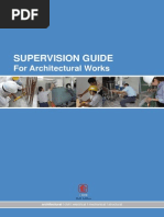 HDB - Architectural Supervision Guide 2012