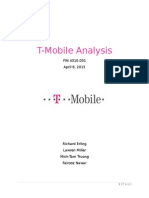 T-Mobile Analysis: FIN 4310.001 April 8, 2015