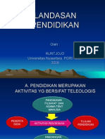 Power Point Landasan Pendidikan