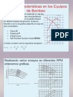 Curvas Caracteristicas de Las Bombas - Cavitacion & NPSH