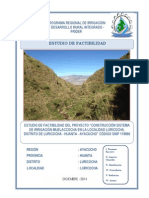 Pip A Nivel Factibilidad-Luricocha-Prider PDF