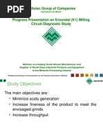 Kroondal - 1 - Comminution - Circuit - Diagnosis - Study Dec 01 2014 PDF