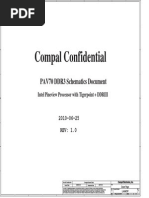 Compal Confidential: PAV70 DDR3 Schematics Document