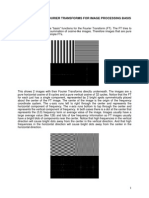 Fourier Transforms For Image Processing