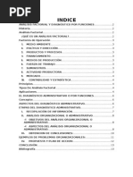 Análisis Factorial y El Diagnóstico Por Funciones