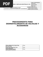 PR MA 00128 017desmantelamiento Valvulas