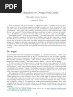 Review Happiness by Design