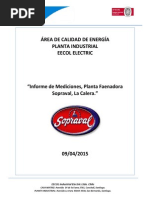 Informe Medicion Sopraval