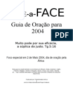 Face A Face - Guia de Oração