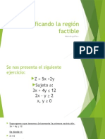 Identificando La Región Factible