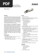 Data Sheet: AFBR-57L5APZ