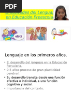 Desarrollo Del Lenguaje Educacion Parvularia