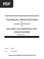 350 BERTH Technical Specifications (Wo Pipelay)