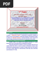 Definition, Formulation of D. E. of Ist Order and Ist Deg