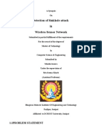 Detection of Sinkhole Attack in Wireless Sensor Network: 1.1problem Statement