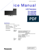  TX-l42dt50y Panasonic TX-l42dt50bTX-lr42dt50 TX-l47dt50b TX-l47dt50y TX-lr47dt50 Chassis La35