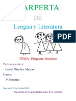 Etiquetas Sociales