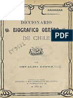 Diccionario Biográfico Obrero de Chile. (1912)