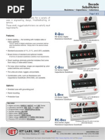 IET Lab - RS-201W Range Precision Resistance Substituter