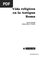 Vida Religiosa en La Antigua Roma